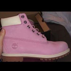 Brand new discounted pink timberlands